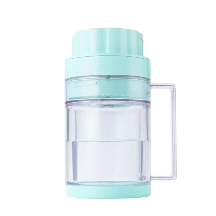 Extracteur de jus glacé portable 600ml rechargeable à double paroi avec robinet mixeur à fruits légumes frais boisson fraîche