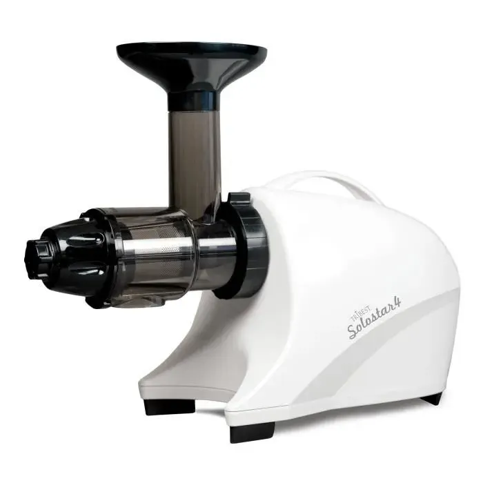 Extracteur de jus horizontal - TRIBEST - Solostar 4 Blanc - 135 watts - Matériaux garantis sans BPA