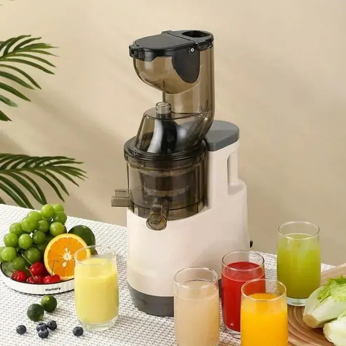 Extracteur de Jus - JOULLI - 300W - Sans BPA - Goulotte 315 pouces - Double filtration