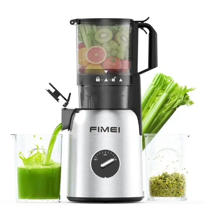 Extracteur de jus lent - FIMEI - HGM-921 - Ouverture 135 mm - 300 W silencieux - Capacité 26 L