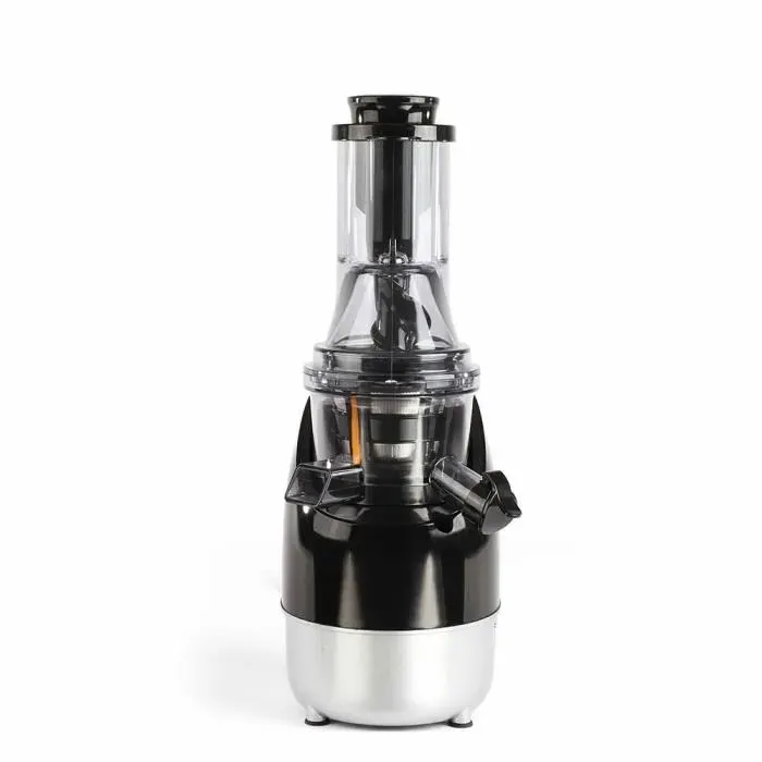 Extracteur de jus - LIVOO DOP186 - Noir/Gris - Rotation lente - 200 W - Nettoyage facile