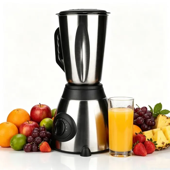 Extracteur de Jus Presse-agrumes électrique centrifuge sans BPA Facile à nettoyer acier inoxy 1000w 1.5L pour légumes fruits