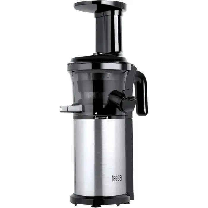 Extracteur de jus - Teesa - TSA3228 - Acier Inoxydable - Noir - Nettoyage facile