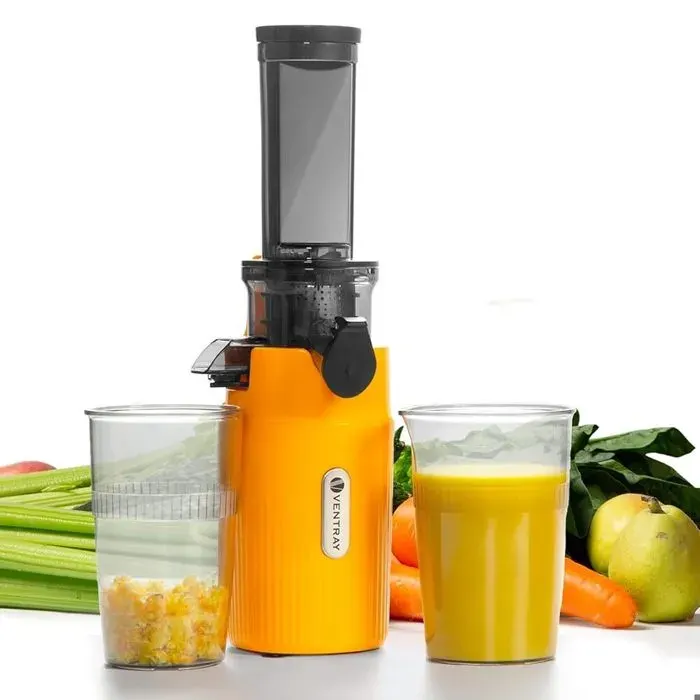 Extracteur de Jus - VENTRAY - Ginnie - Compact - 100 Watt - Jaune