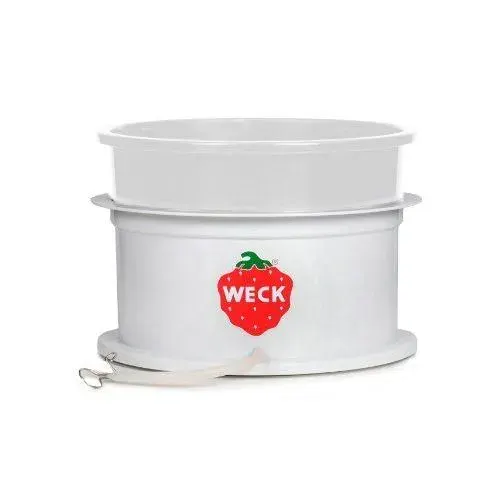 Extracteur de jus - WECK - WSG 20 K - sans couvercle - blanc - designs assortis