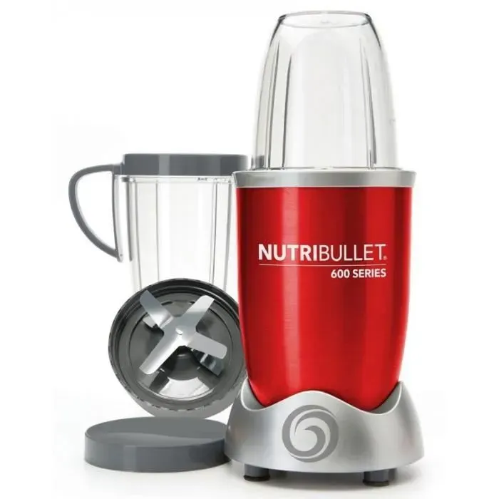 Extracteur de nutriments NUTRIBULLET - Modèle Nutribullet 600 W Rouge - Cuisine & Préparation