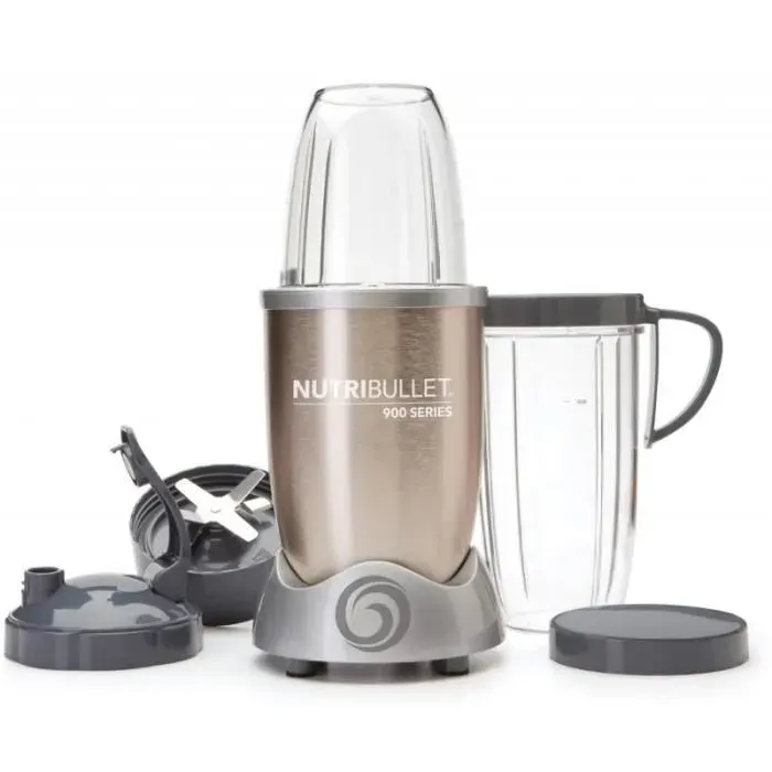 Extracteur de nutriments - NUTRIBULLET - NUTRI 900 C - 900 Watt - Capacité 1.827 L - Champagne