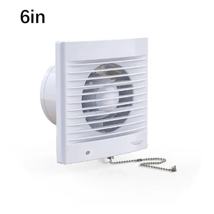 Extracteur de salle de bain - OKUMGGYJ - Blanc - 220V-50Hz - 18W