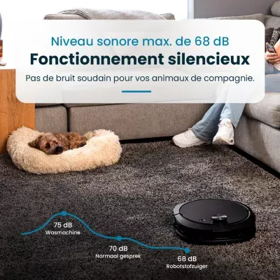 Eziclean - Robot Aspirateur Laveur All In One Z10 Plus — vue 7