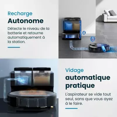 Eziclean - Robot Aspirateur Laveur All In One Z10 Plus — vue 5