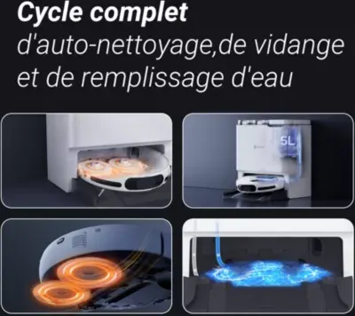 Ezviz - Robot Aspirateur Laveur Rs20 Max — vue 9