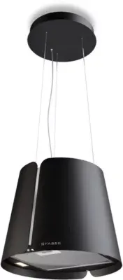 Faber - Hotte Décorative Îlot Beat 430 Noir Mat