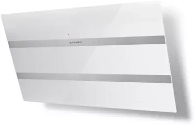Faber - Hotte Décorative Murale Inclinée Steelmax 800 Blanc/Inox