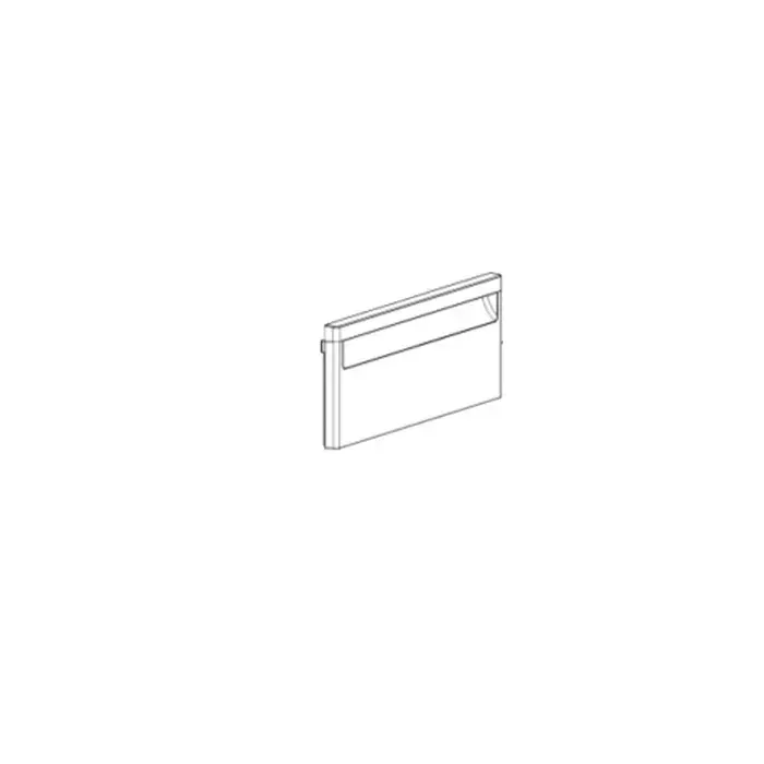 Façade de tiroir bac à légumes Frigo Réfrigérateur Congélateur 4948152000 BEKO
