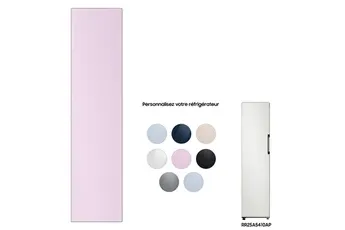 Façade Réfrigérateur et Congélateur Samsung 1 PORTE 45cm Cotta Lavender - RA-M17DAACLGG BESPOKE
