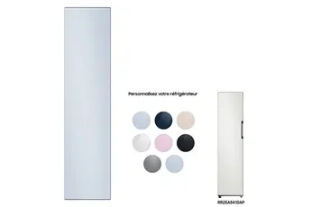 Façade Réfrigérateur et Congélateur Samsung 1 PORTE 45cm Satin Skyblue - RA-M17DAA48GG BESPOKE
