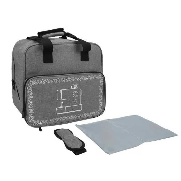 FafeicysacàmainpourmachineàcoudreportableSacpourMachineàCoudreGrandeCapacitéDurablePratiqueMultiplePoches Label