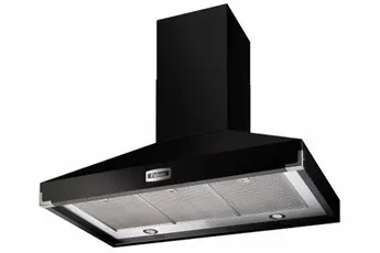 Falcon - Hotte Décorative Murale Pkr100 Supext Noir Chrome — vue 2