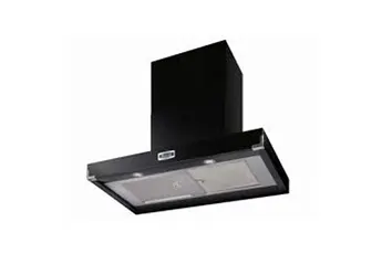 Falcon - Hotte Décorative Murale Pkr110 Contemp Noir Chrome — vue 2