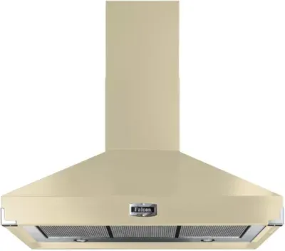 Falcon - Hotte Décorative Murale Pkr110 Sup/Ext Crem/Chrom