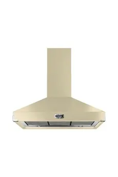 Falcon - Hotte Décorative Murale Pkr110 Sup/Ext Crem/Chrom — vue 2