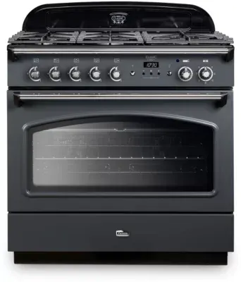 Falcon - Piano De Cuisson Gaz Classic Fx Tab Gaz 90 Cm Ardoise Chrome