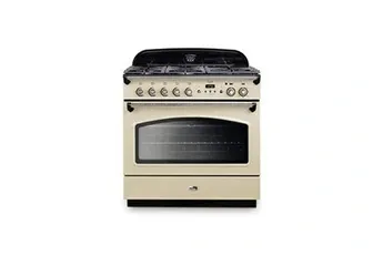 Falcon - Piano De Cuisson Gaz Classic Fx Tab Gaz 90 Cm Creme Chrome — vue 2