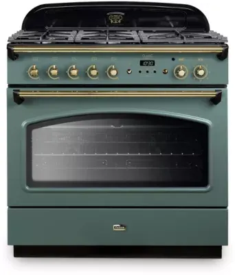 Falcon - Piano De Cuisson Gaz Classic Fx Tab Gaz 90 Cm Vert Mineral M