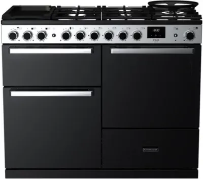 Falcon - Piano De Cuisson Gaz Edge Deluxe Oc Tab Mix 110 Cm Verre Noir