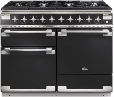 Falcon - Piano De Cuisson Gaz Elise 110 Charbon Mat Satiné Nickel