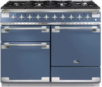 Falcon - Piano De Cuisson Gaz Elise 110 Roche Bleue Nickel Brossé