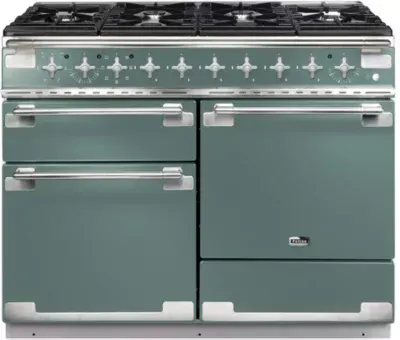 Falcon - Piano De Cuisson Gaz Elise 110 Vert Mineral Mat Nickel Brossé