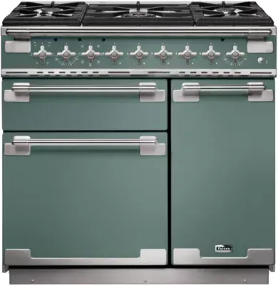 Falcon - Piano De Cuisson Gaz Elise 90 Vert Mineral Mat Nickel