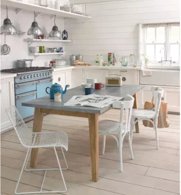 Falcon - Piano De Cuisson Gaz Elise110 Mixt Bleu De Chine — vue 8