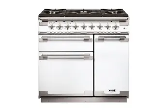 Falcon - Piano De Cuisson Gaz Elise90 Mixt Blanc — vue 2