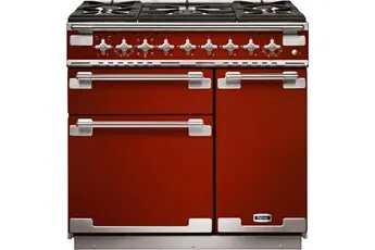 Falcon - Piano De Cuisson Gaz Elise90 Mixt Rouge Cerise — vue 2