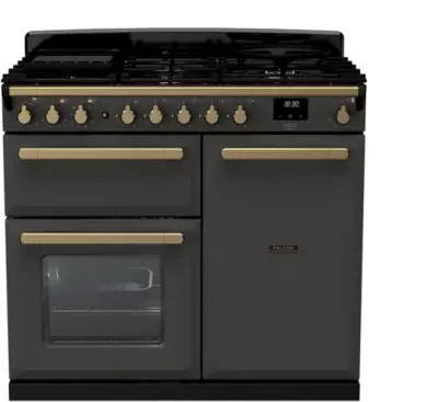 Falcon - Piano De Cuisson Gaz Estel Deluxe Tab Gaz 100 Cm Ardoise Lait