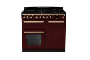 Falcon - Piano De Cuisson Gaz Estel Deluxe Tab Gaz 100 Cm Bordeaux Lai — vue 2
