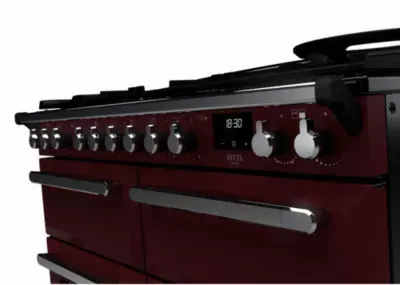 Falcon - Piano De Cuisson Gaz Estel Deluxe Tab Gaz 100 Cm Bordeaux Lai — vue 5