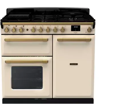 Falcon - Piano De Cuisson Gaz Estel Deluxe Tab Gaz 100 Cm Creme Pastel
