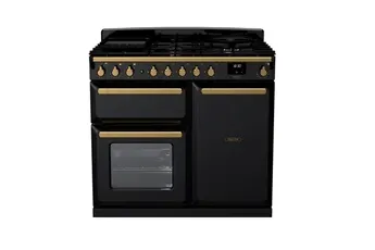 Falcon - Piano De Cuisson Gaz Estel Deluxe Tab Gaz 100 Cm Noir Brillan — vue 2