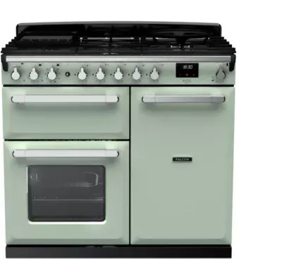 Falcon - Piano De Cuisson Gaz Estel Deluxe Tab Gaz 100 Cm Vert Pastel