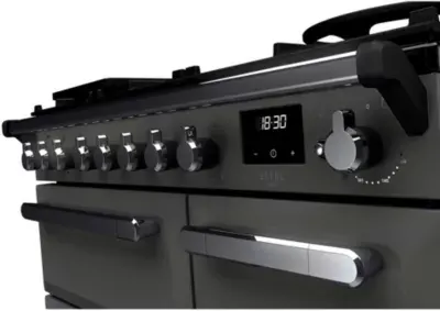Falcon - Piano De Cuisson Gaz Estel Deluxe Tab Gaz 90 Cm Ardoise Chrom — vue 5