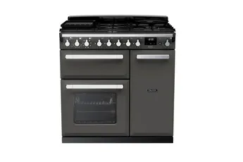 Falcon - Piano De Cuisson Gaz Estel Deluxe Tab Gaz 90 Cm Ardoise Chrom — vue 2
