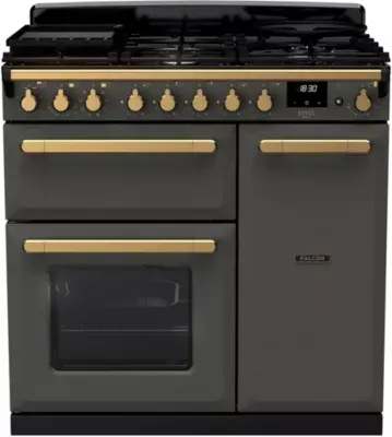 Falcon - Piano De Cuisson Gaz Estel Deluxe Tab Gaz 90 Cm Ardoise Laito