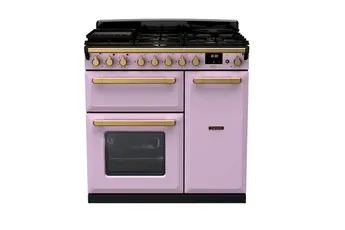 Falcon - Piano De Cuisson Gaz Estel Deluxe Tab Gaz 90 Cm Parme Laiton — vue 2