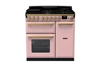 Falcon - Piano De Cuisson Gaz Estel Deluxe Tab Gaz 90 Cm Rose Pastel L — vue 2