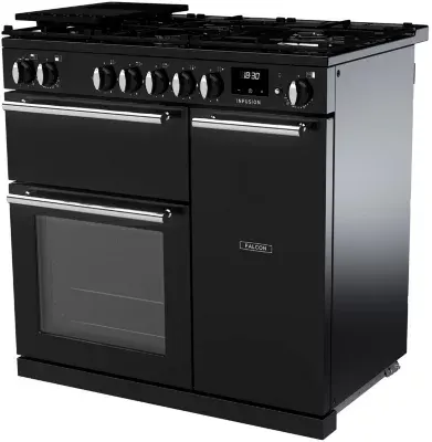 Falcon - Piano De Cuisson Gaz Infusion Ngc Tab Gaz 90 Cm Noir — vue 4