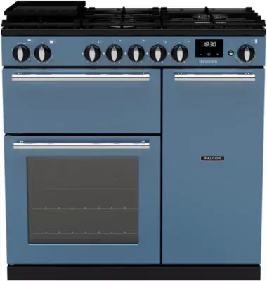 Falcon - Piano De Cuisson Gaz Infusion Ngc Tab Gaz 90 Cm Roche Bleue