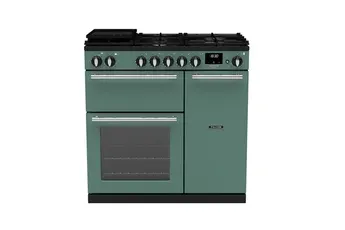 Falcon - Piano De Cuisson Gaz Infusion Ngc Tab Gaz 90 Cm Vert Mineral — vue 2
